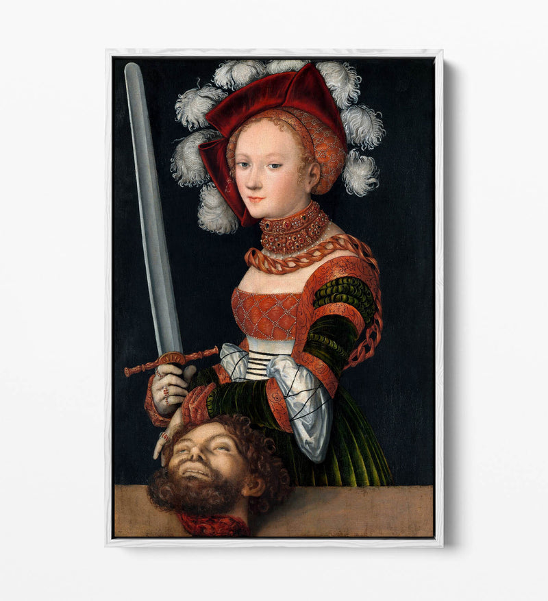 Canvas Wall Art Print – Judith with Head of Holofernes on Float Effect Canvas