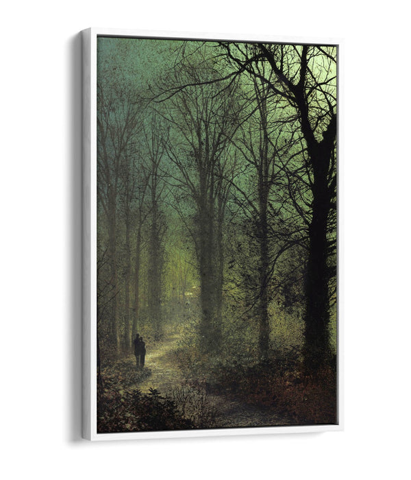 Canvas Wall Art Print | Float Effect Canvas by John Atkinson Grimshaw - Premium Frame