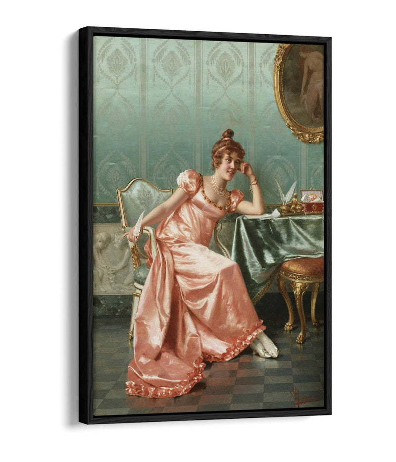 Canvas Wall Art Featuring Vittorio Reggianini | Float Effect Handmade Print