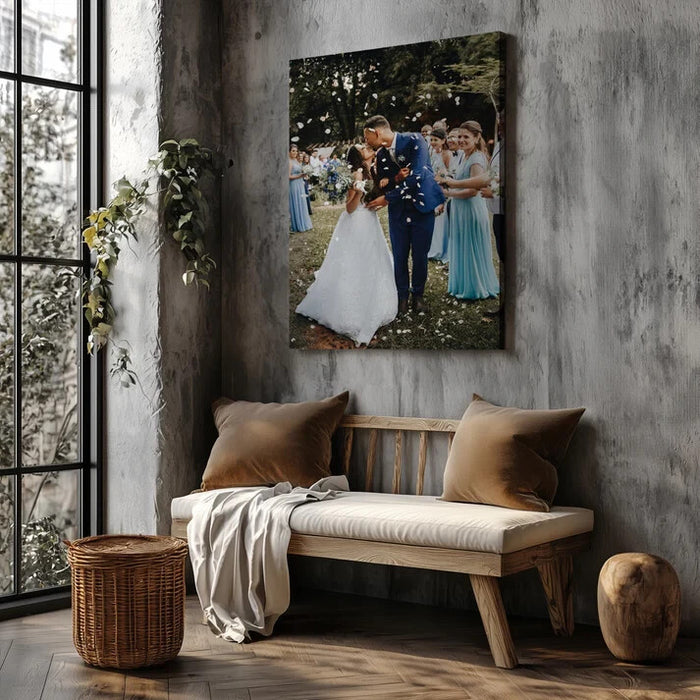 Personalised Canvas Print – Custom Photo Canvas With Deep 30mm Frame, 12x8 to 47x32in
