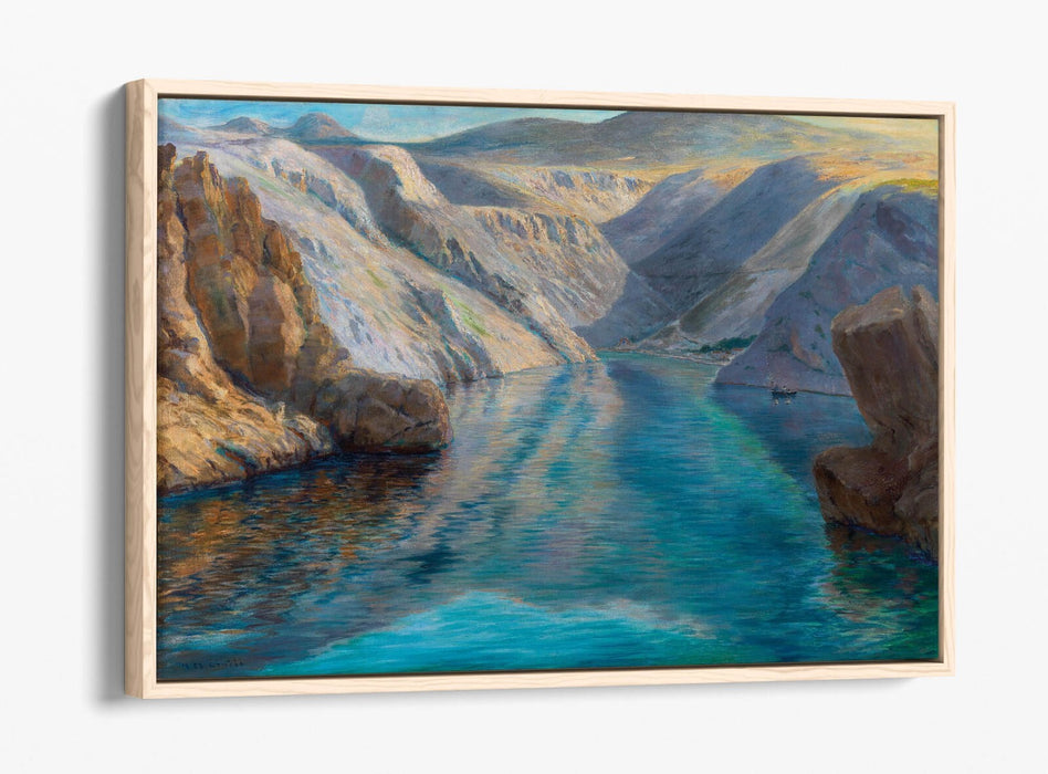 Float Effect Canvas - Handmade Canvas Wall Art Print With Premium MDF Frame