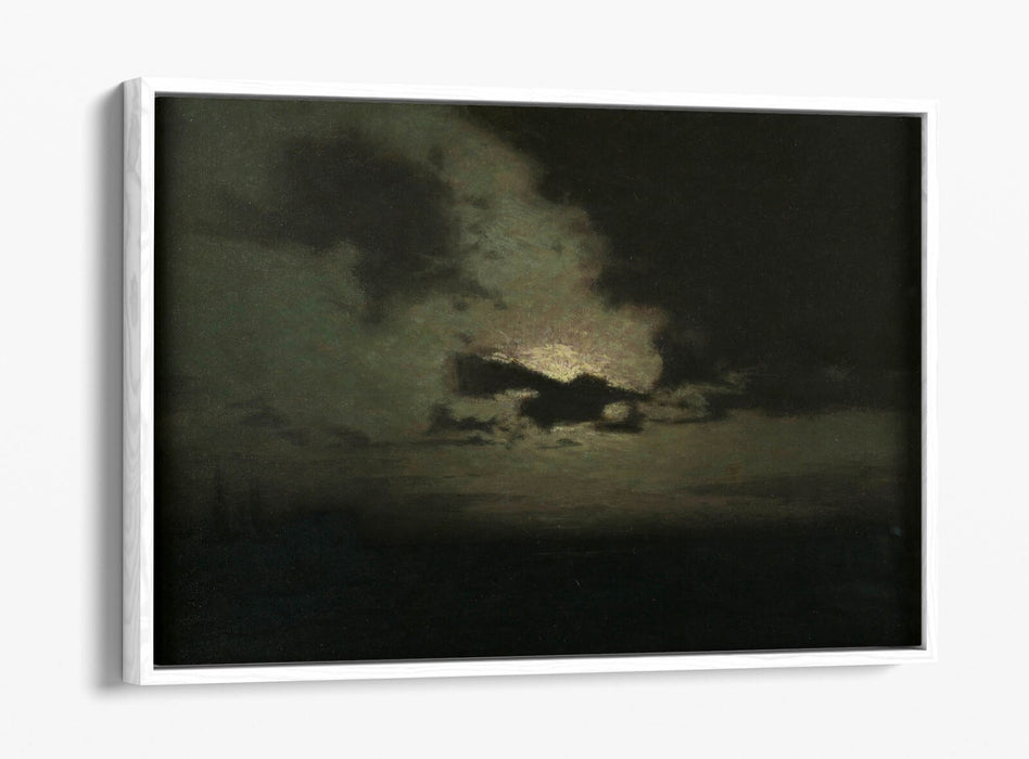 L. BIRGE HARRISON, THE HIDDEN MOON -FLOAT EFFECT CANVAS WALL ART PRINT