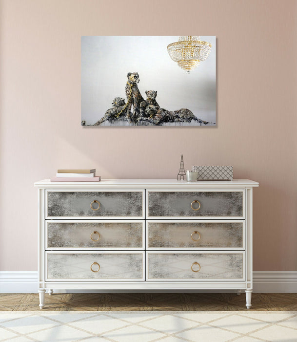 BANKSY CANVAS STREET WALL ART PRINT ARTWORK - Panthere