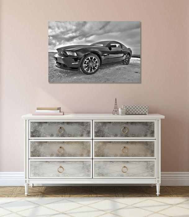 Canvas Wall Art Dodge Viper Car Print - 30mm Deep Frame | Handmade UK
