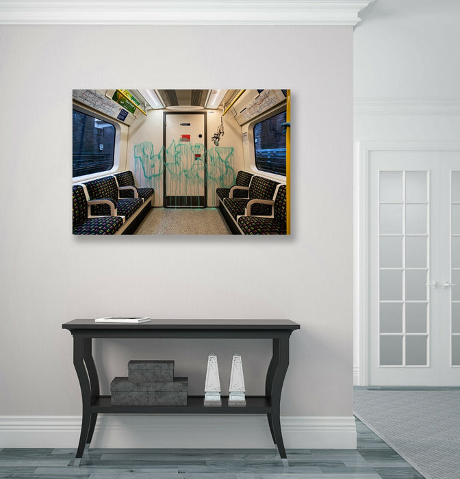 BANKSY LONDON UNDERGROUND MASK RAT CANVAS WALL ART PRINT ARTWORK GRAFFITI