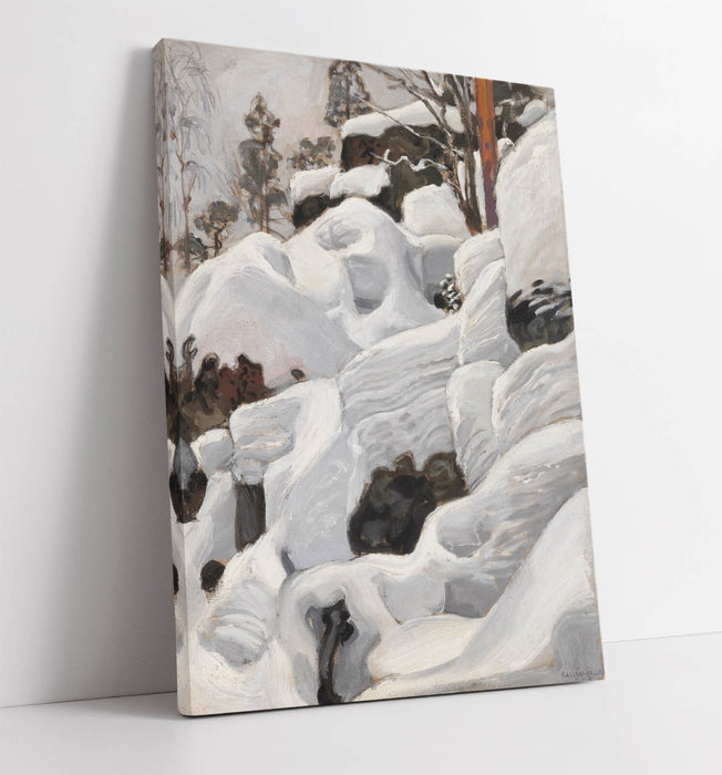 Canvas Wall Art – AskelI Gallen-Kallela The Lair Of The Lynx Premium Print