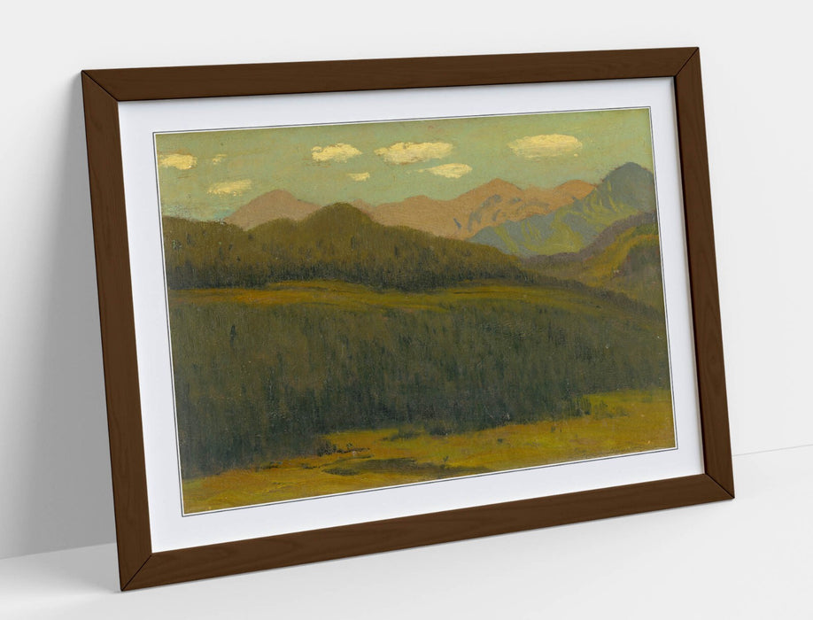 Framed Wall Art - Ferdinand Katona Krajina Painting Print | Handmade Matte Finish Poster