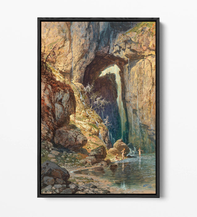 Canvas Wall Art – Handmade Float Effect Canvas Art Print with Premium Varnish Finish