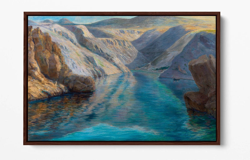 Float Effect Canvas - Handmade Canvas Wall Art Print With Premium MDF Frame