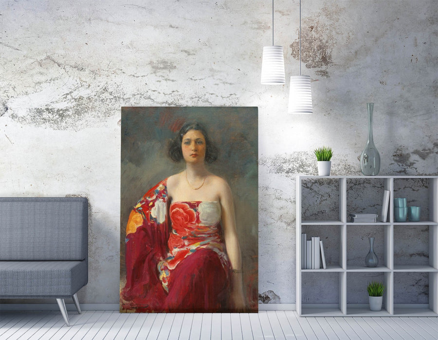 RAMON CASAS, LA TRINI -CANVAS WALL ARTWORK PICTURE PRINT
