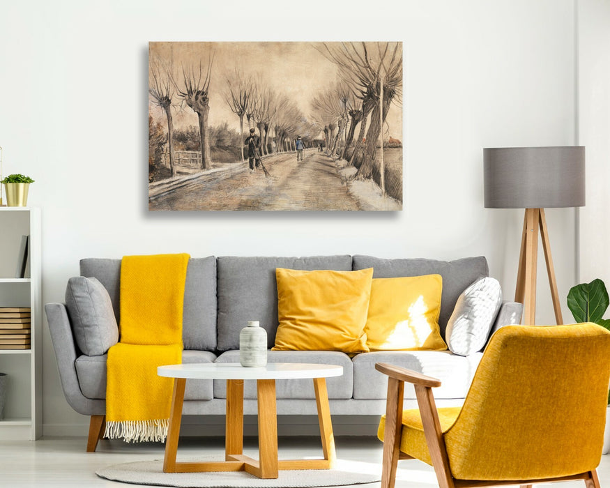 VAN GOGH CANVAS WALL ART PRINT ARTWORK  PICTURE THE ROAD TO ETTEN