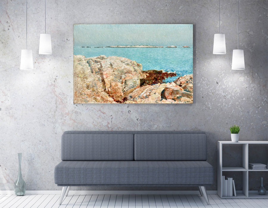 Canvas Wall Art - Childe Hassam Duck Island Print on Archival Grade Canvas