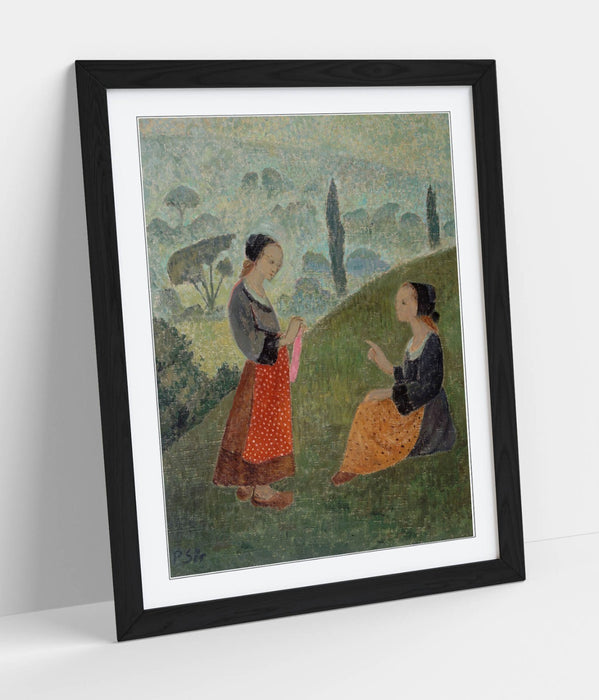 Framed Wall Art Poster - Paul Serusier Morning Mists Painting | Handmade UK Frames