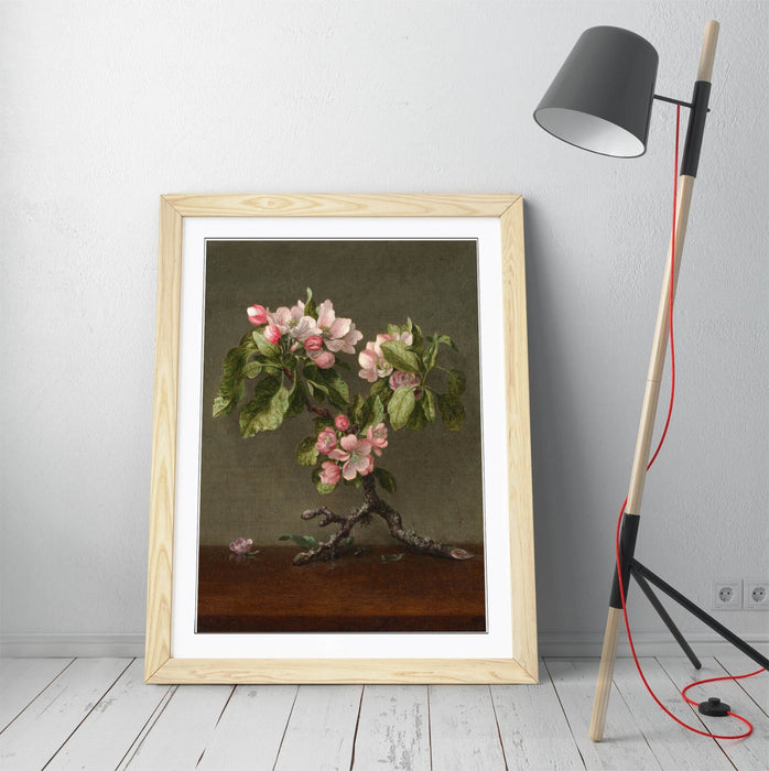 Framed Wall Art - Martin Johnson Heade Apple Blossoms Print | Handmade UK Poster