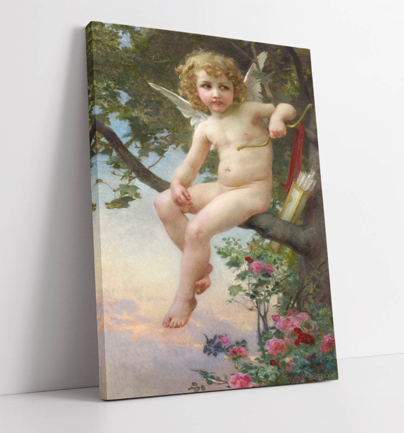 Canvas Wall Art - Guillaume Seignac Cupid Classic Canvas Artwork Print