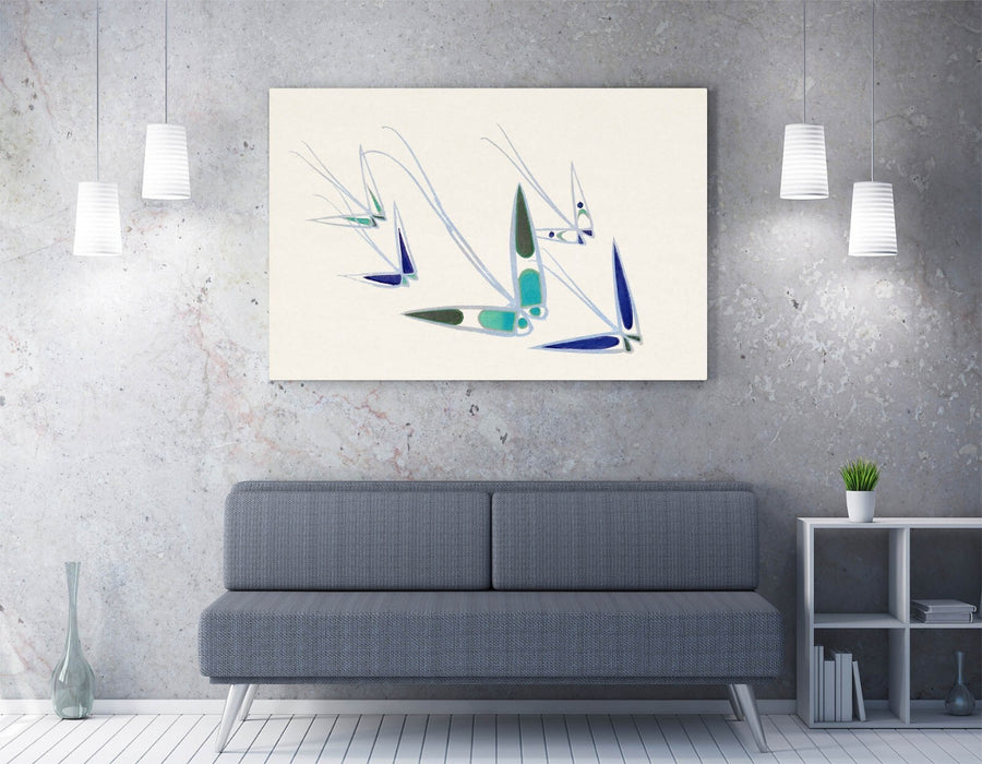 Canvas Wall Artwork – Kamisaka Sekka One Thousand Butterflies Premium Print