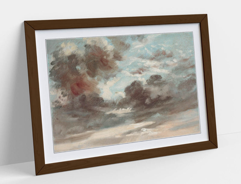 Framed Wall Art - John Constable, Cloud Study | Matte Paper Print, Ready To Hang
