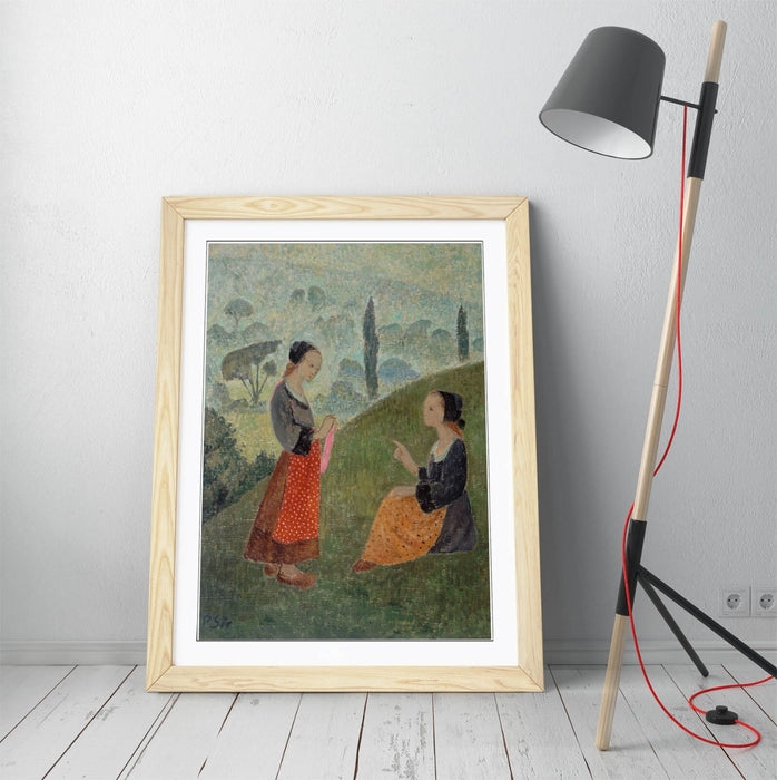 Framed Wall Art Poster - Paul Serusier Morning Mists Painting | Handmade UK Frames