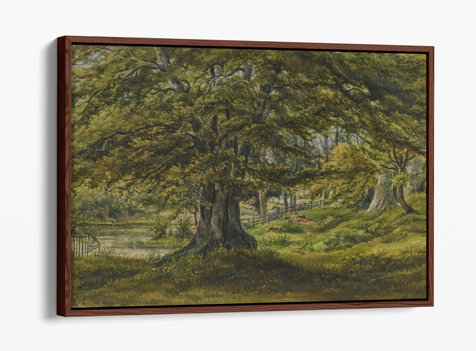 W. NICHOLLS, COLDBATH, MOSELEY -FLOAT EFFECT CANVAS WALL ART PRINT