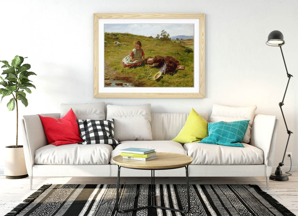 Framed Wall Art - William McTaggart Spring Painting Poster Print | Matte Paper