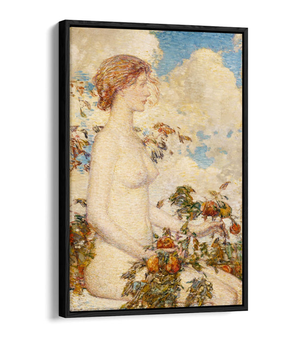 Canvas Wall Art Print – Handmade Pomona by Childe Hassam | Ready To Hang Float