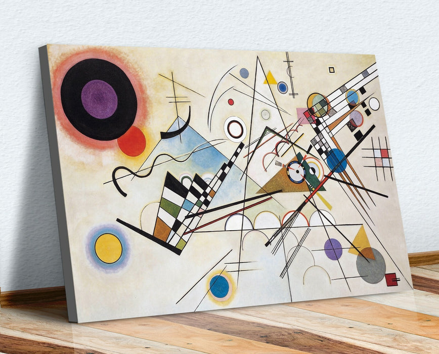 Kandinsky Canvas Wall Art – Premium Abstract Canvas Print | Composition VIII