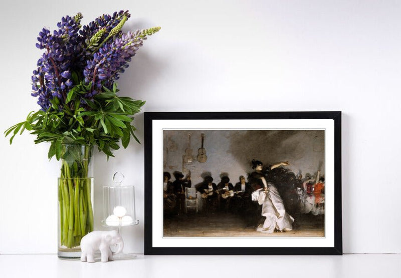 Spanish Dancer Framed Art – John Singer Sargent Classic Wall Art Painting Print UK