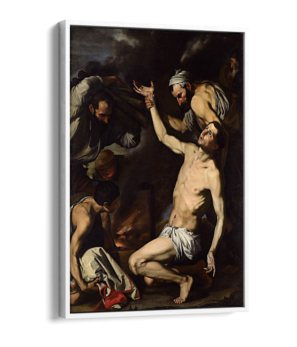 Canvas Wall Art Print - Classic Religious Painting By Jusepe De Ribera | Scratch Resistant Finish, Custom Framed