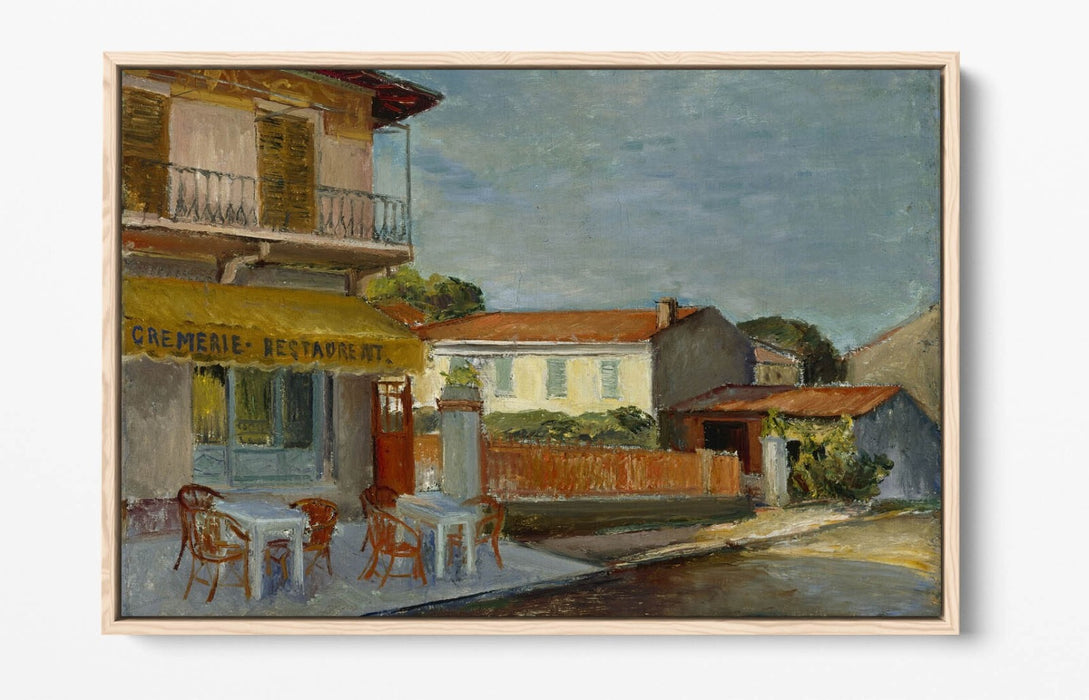 Float Effect Canvas - Cityscape Canvas Print Of Cannes | Premium Frame Wall Art