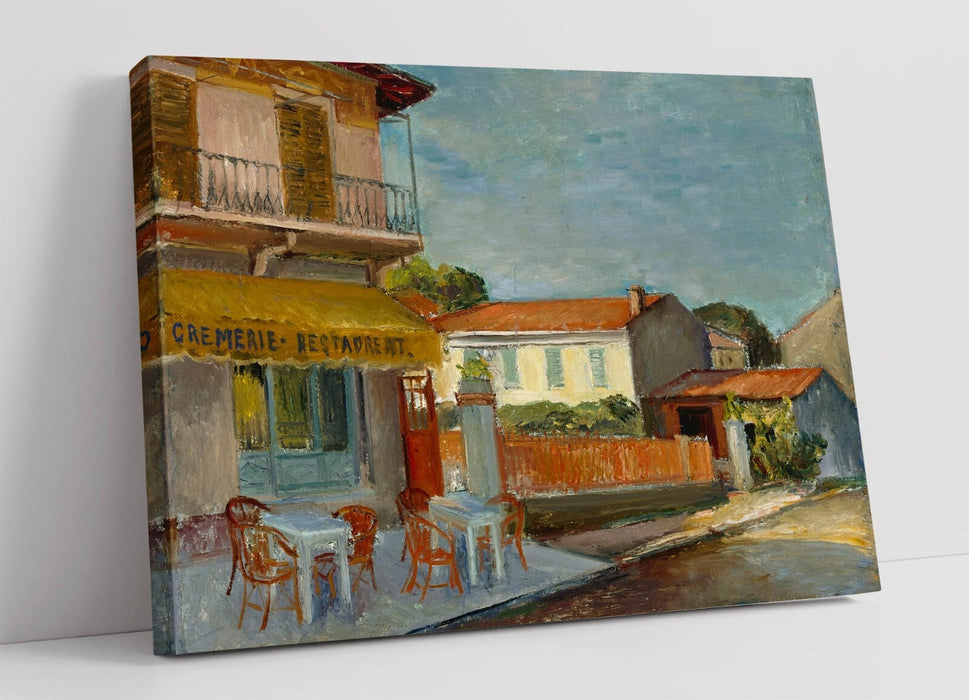 Canvas Wall Art - Meri Genetz Cityscape Of Cannes | Premium Handmade Print