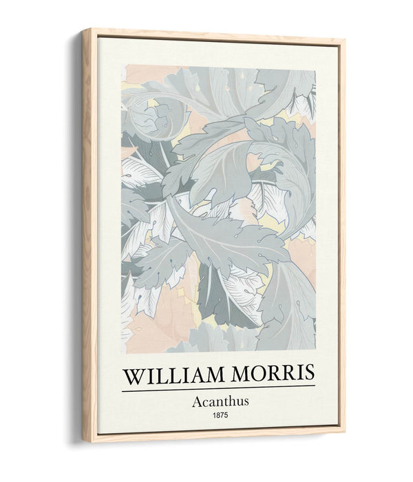 William Morris Canvas Art – Handmade UK Canvas With Float Effect Frame | Ready To Hang