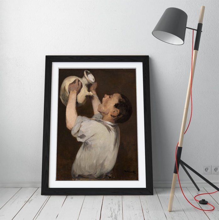 Framed Art Poster – Edouard Manet Boy With Pitcher Print | Handmade UK Frame