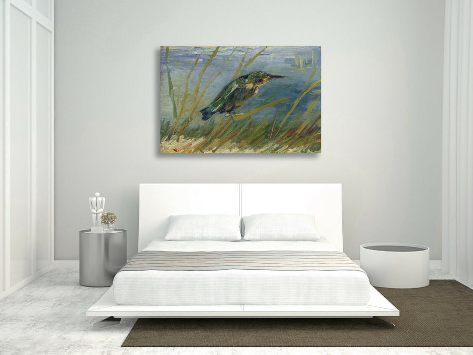 Van Gogh The Kingfisher Bird CANVAS WALL ART PAINTING PRINT ARTWORK CLASSIC