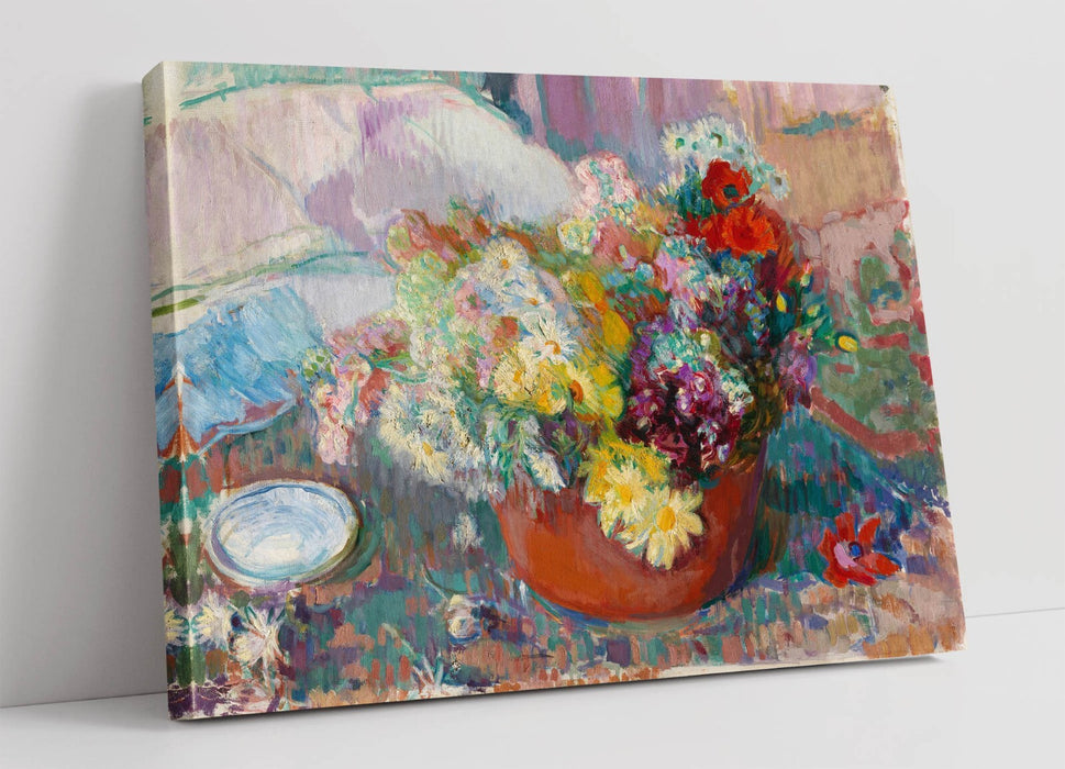 Canvas Wall Art - Magnus Enckell Flowers | Handmade UK Canvas Print