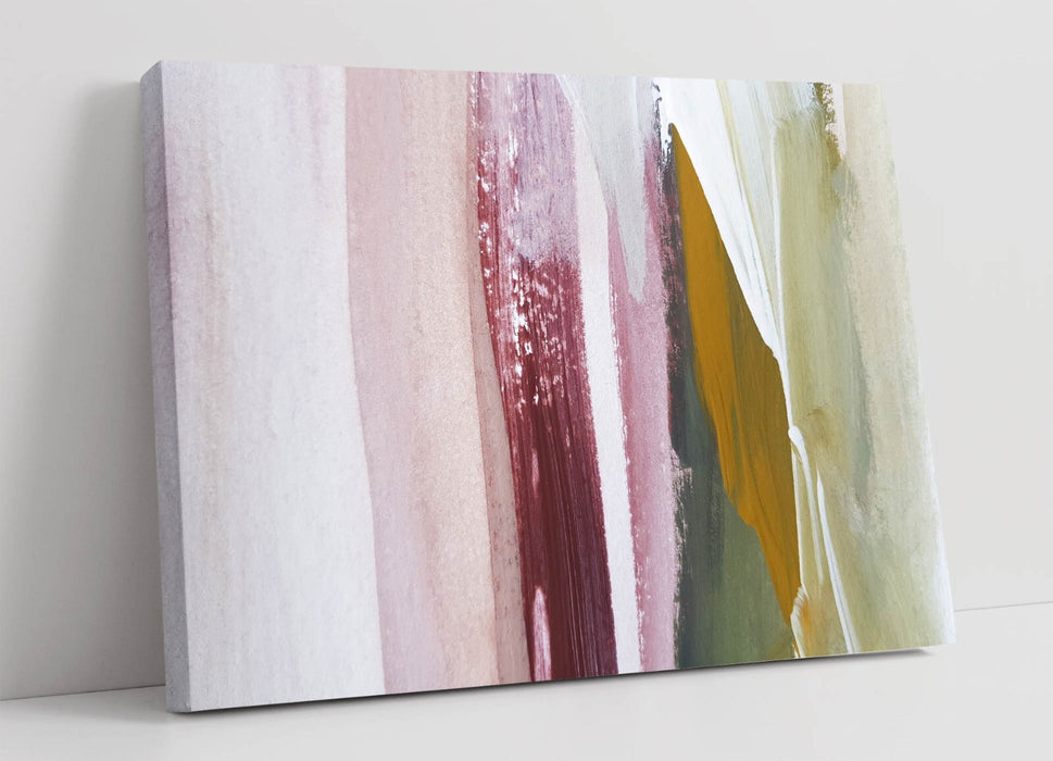 Canvas Wall Art - Abstract Paint Stroke Artwork on Premium Varnish Finish Canvas