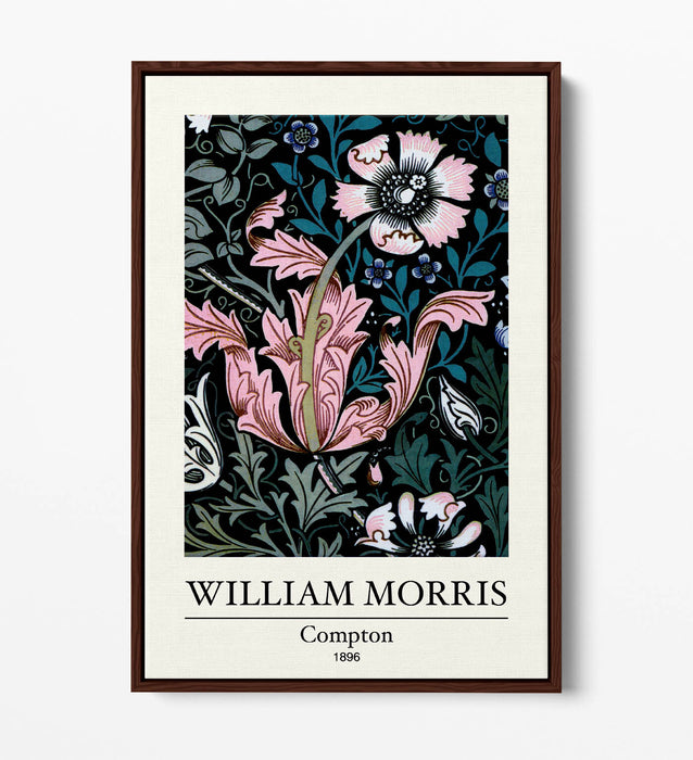 Floral Canvas Art – Handmade British Wall Decor | William Morris Print Canvas