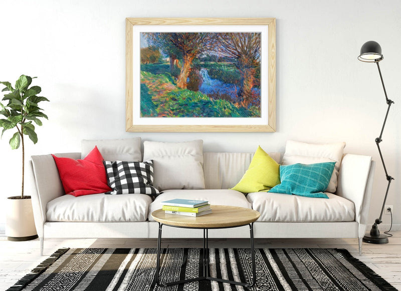 Framed Wall Art Poster - John Singer Sargent, At Calcot | Handmade UK Frame