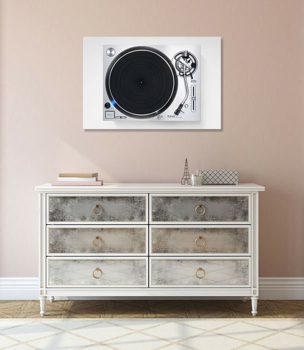 Technics DJ Decks Canvas Wall Art Print – Handmade UK Canvas, Ready to Hang