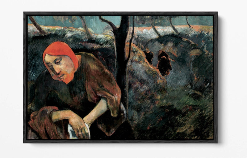 Float Effect Canvas Art – Paul Gauguin Christ On The Mount Of Olives Print