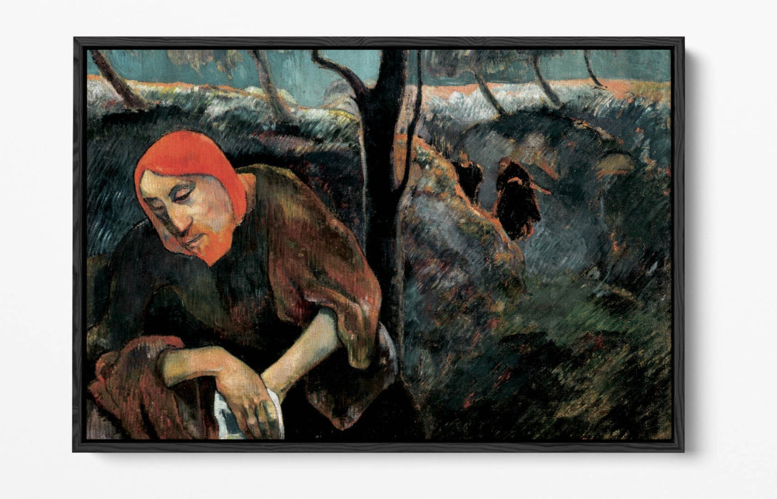 Float Effect Canvas Art – Paul Gauguin Christ On The Mount Of Olives Print