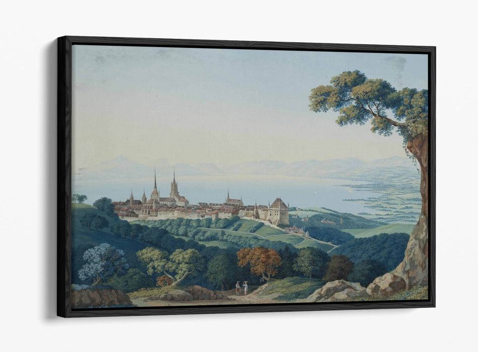 Float Effect Canvas Art – Premium Handmade Landscape Wall Decor With MDF Frame