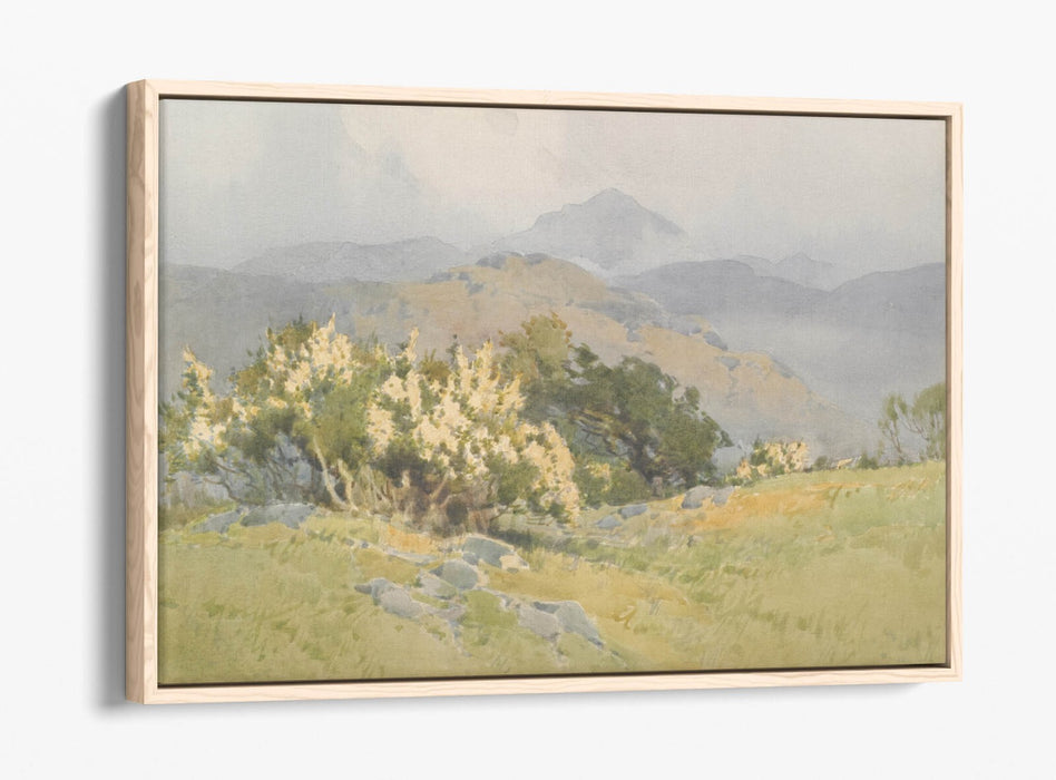 Canvas Wall Art - Landscape Canvas Print With Float Effect Frame, Handmade UK