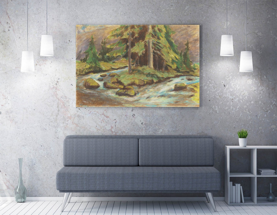 ZOLO PALUGYAY, DEMANOVSKY BROOK -CANVAS WALL ARTWORK PICTURE PRINT