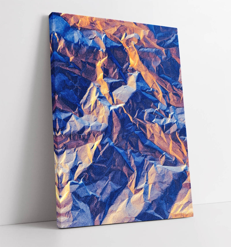 Mountain Rocks Canvas - Abstract Wall Art | Premium Varnish Finish Ready To Hang