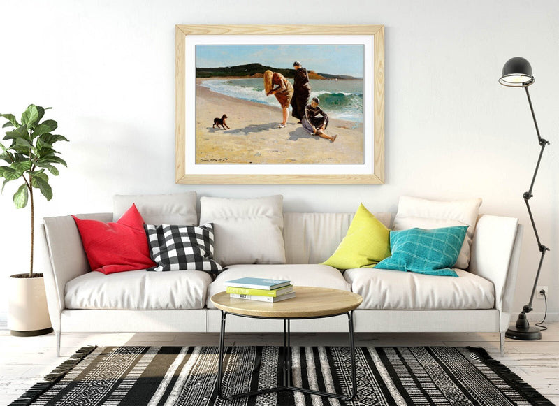 Framed Wall Art - Winslow Homer Eagle Head High Tide Poster Print 4 Sizes