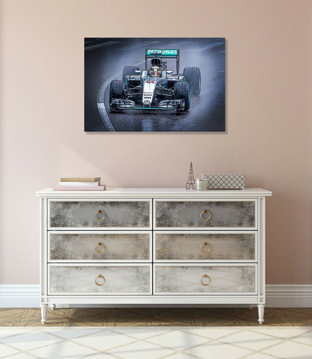 Lewis Hamilton Canvas Art – Premium Formula 1 Wall Art | Mercedes F1 Print