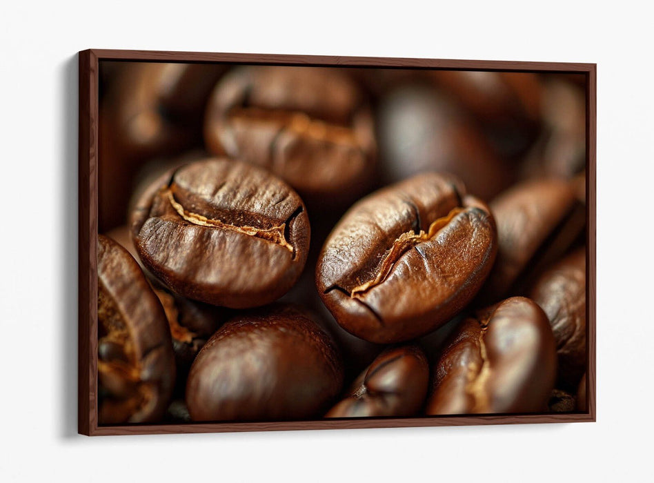Coffee Canvas Art – Handmade Float Effect Canvas Print | Premium Frame, Vibrant Wall Art