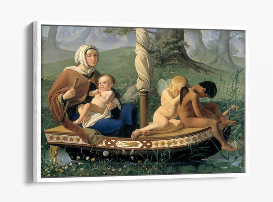 Canvas Wall Art - Handmade Float Effect Canvas Print With 30mm Deep Frame