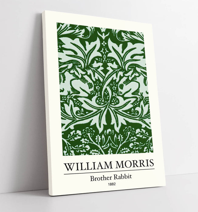 Canvas Wall Art – William Morris Print Floral Home Decor on Archival Grade Canvas