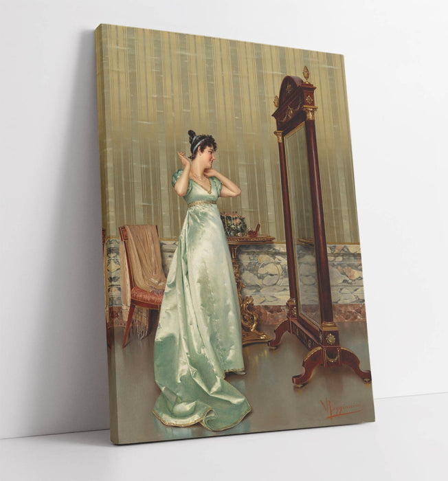 Canvas Wall Art – Vittorio Reggianini In The Boudoir | Handmade Premium Print